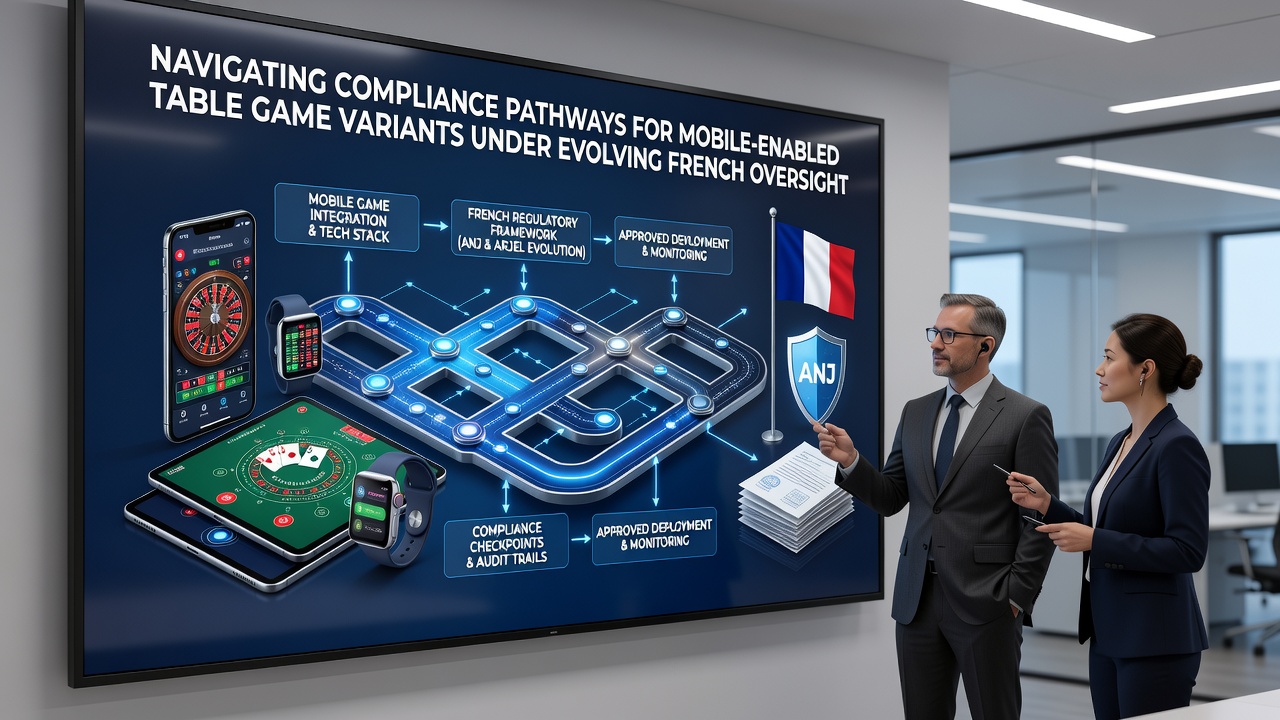 Mobile app testing for French table game compliance standards